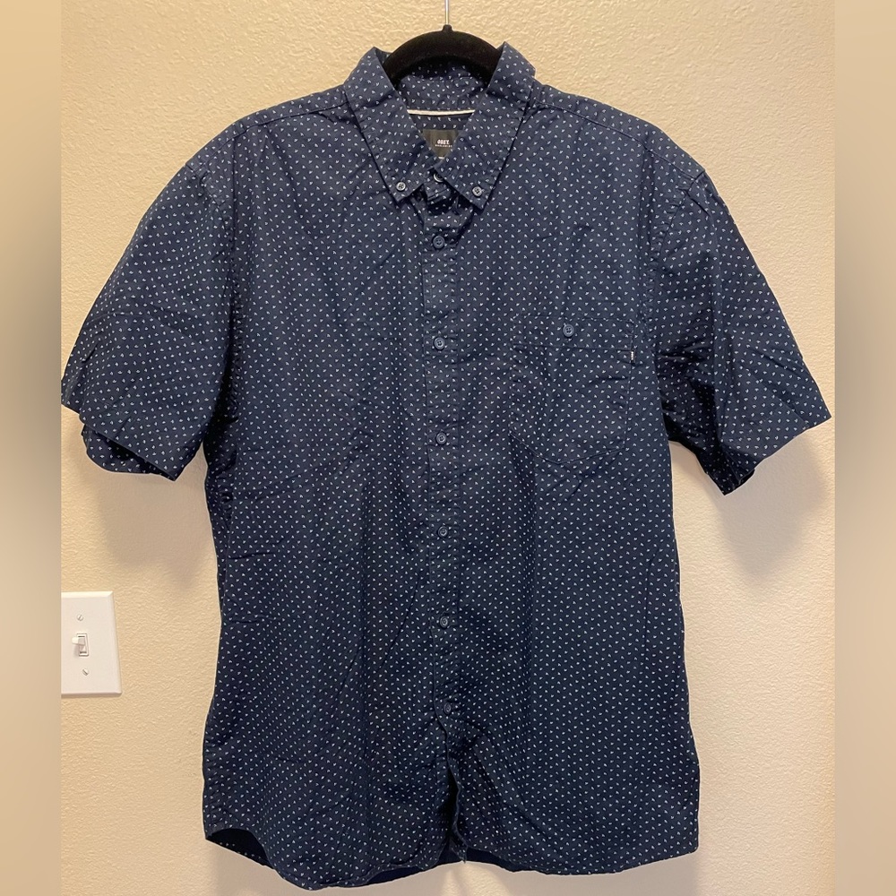 Men’s S/S Casual Button Shirt